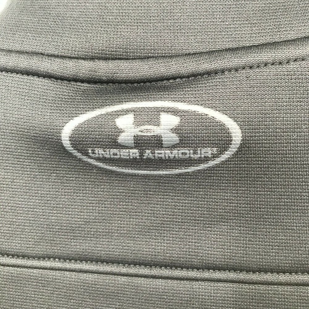 Under Armour Womens Long Sleeves 1/4 Zip Pullover Black Activewear Top Size M - Picture 9 of 10